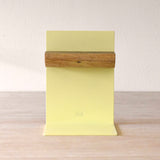 パステルイエローブックエンド Bタイプ