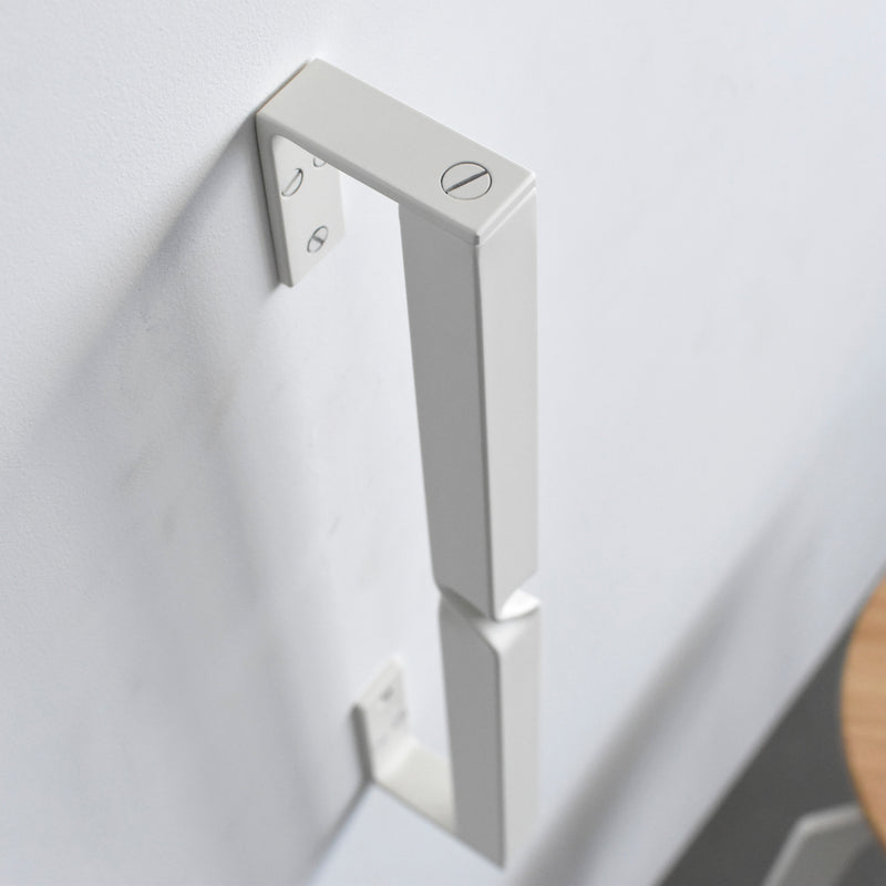 ツイスト手すり Burgu（ブルグ） ホワイト