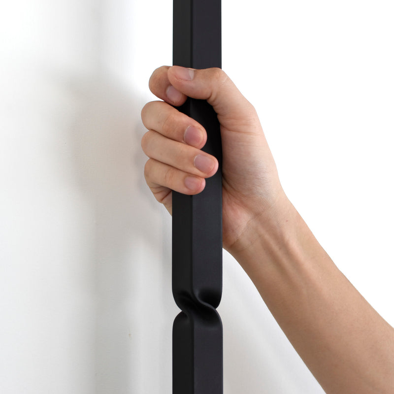 ツイスト手すり Burgu（ブルグ）ブラック