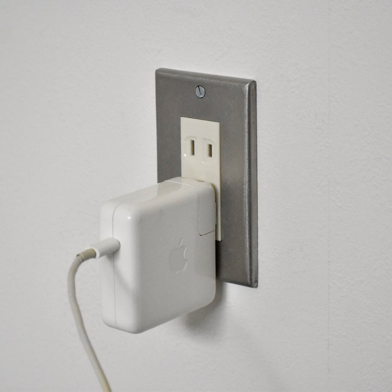 コンセントカバー シングル【ステンレス】