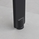 Deerleg ハイスツール オーク無垢（はぎ板）タイプ ブラック脚 円形スツール 30cm