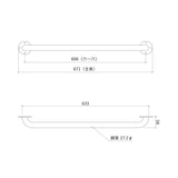 [耐水性] 壁付けハンガー傘掛け／L size／ブラック／ホワイト