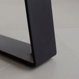 鉄帯ベンチ 黒脚