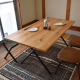 ダイニングテーブル ケレベック B W160cm×85cm【天板ナチュラル】