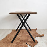 リビングダイニングテーブル ケレベック B【天板ブラウン】