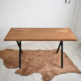 リビングダイニングテーブル ケレベック B【天板ブラウン】