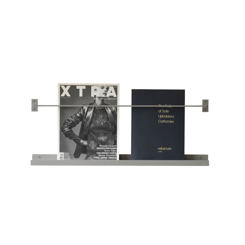 壁掛けマガジンラック【グレー】