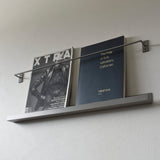 壁掛けマガジンラック【グレー】