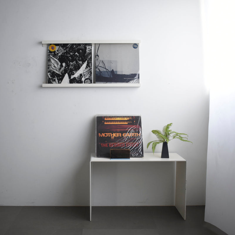 レコードラック【ホワイト】