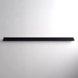 レール型 壁付け傘掛け【ブラック】