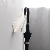 レール型 壁付け傘掛け【ホワイト】