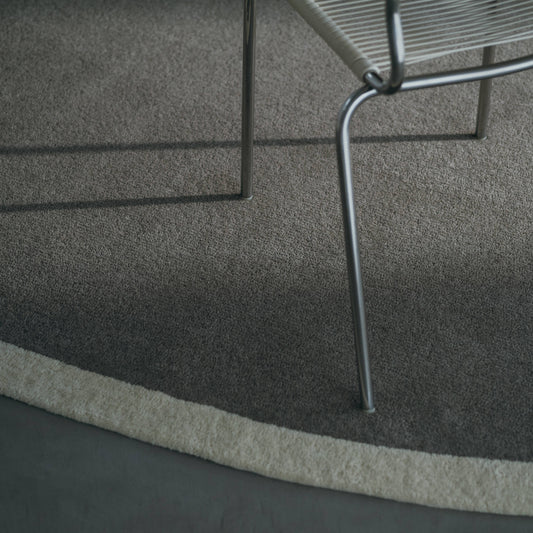 ウールラグ Frame 楕円形 5colours｜HOTTA CARPET