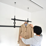 さんつぶ豆ハンガー 1500mm×2本