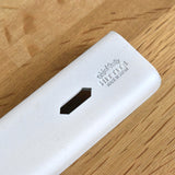 アイアン製 天板反り止め ホワイト　2本セット｜補強金具