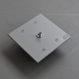 トグルスイッチ B  [1口正方形型] 3路式（片切対応）