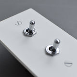 トグルスイッチ D  [2口長方形型] 3路式（片切対応）