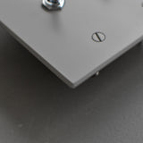 トグルスイッチ E  [2口正方形型] 3路式（片切対応）