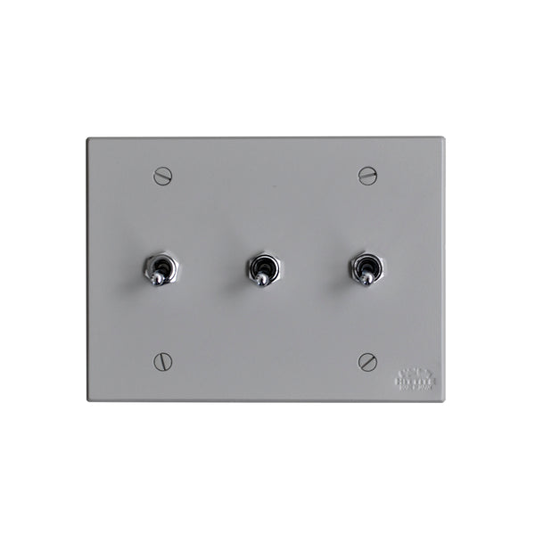 トグルスイッチ G  [3口長方形型] 3路式（片切対応）