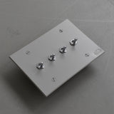 トグルスイッチ I  [4口長方形型] 3路式（片切対応）