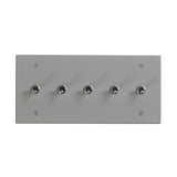 トグルスイッチ K  [5口1列型] 3路式（片切対応）