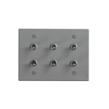 トグルスイッチ L  [6口2列型] 3路式（片切対応）