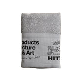 フェイスタオル｜GRAY｜HITTITE オリジナルロゴ