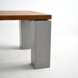 The zou ローテーブル 【天板ブラウン】 W90／105／120cm