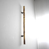 四角竹手すり+ブラケット I型 “侘び竹シリーズ”